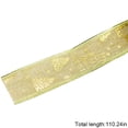 thumbnail image 1 of Coofit 9.19ft Christmas Ribbon Cartoon Creative Gift Bow Ribbon Gift Wrapping Ribbon, 1 of 10