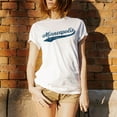 thumbnail image 5 of UGP Campus Apparel Minneapolis City Baseball Script Basic Cotton T-Shirt - 3X-Large - White, 5 of 6