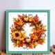 thumbnail image 2 of Hilo Algodón Bordado Punto Cruz Con Arce Y Calabaza 11CT 40x40cm, 2 of 9