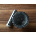 thumbnail image 4 of Mortar and Pestle - Marble - Footed - 3" - Black, 4 of 7