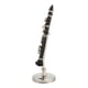 thumbnail image 4 of Clarinete De Casa De Muñecas, Modelo De Clarinete En Miniatura, Decoración Linda Simulada Vívida Con Estuche Para Amantes De La Música Para Café, 4 of 7