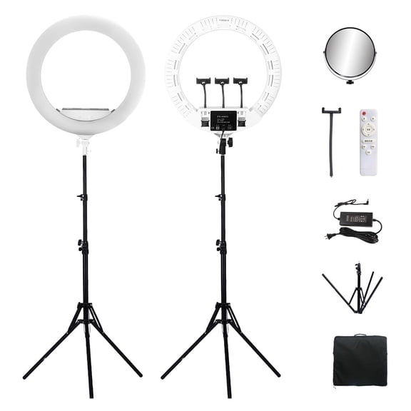 Yidoblo 22'' 100W FS-640II Led Dimmable Ring Light for Youtube Live Stream