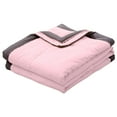 thumbnail image 2 of 1pc Summer Plain Cool Quilt, Washable Cold Blanket for Sleeping Cooling Pad for Bed Rest Cooling Comforter King Queen Size Lightweight Cotton Throw for Couch Sofa, Skin Friendly, 39.3×55.1In, Pink, 2 of 6