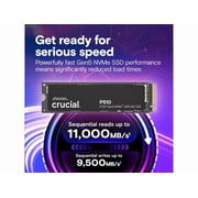 Crucial P510 2TB NVMe PCIe Gen5 M.2 2280 Internal Gaming SSD