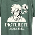 thumbnail image 3 of Golden Girls - Picture It Sicily - Women's Short Sleeve Graphic T-Shirt, 3 of 5