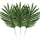 thumbnail image 1 of Xiao Hua 12 hojas artificiales de palmera tropical verde para decoración de hogar, oficina y fiestas., 1 of 4