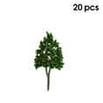 thumbnail image 2 of Plasticial Artificial Road Tree Reutilizable Paisajismo Estudiante Enseñanza Modelo de árboles Torta Botella Contenedor Decoración 1: 100 20 Piezas AweSitey HA011896-00, 2 of 7