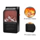 thumbnail image 2 of Calentador de chimenea eléctrico de llama 3D, calentador de manos de pies de 900W para dormitorio en casa de invierno, 2 of 7