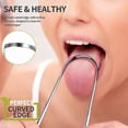 thumbnail image 4 of U-shaped tongue scraper Stainless steel, 4 of 5