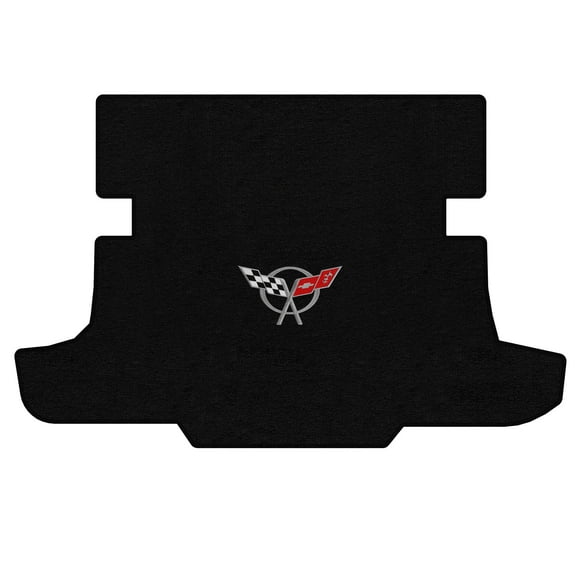Lloyd Mats Custom Fit Floor Mats for Corvette C5 Coupe 1997-2004 LogoMat Cargo Black
