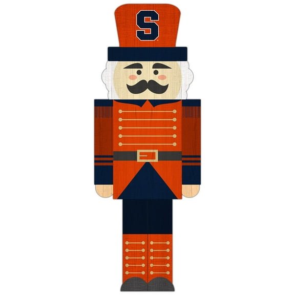 Syracuse Orange 31'' Nutcracker Leaner