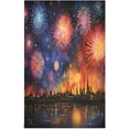 thumbnail image 2 of Dreamtimes City Fireworks Kitchen Towels 18x28inch Ultra Soft Absorbent Quick Drying Kitchen Dish Towels Washable Cleaning Cloths Hand Towels Tea and Bar Towels, 4 Pack, 2 of 7