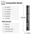 thumbnail image 2 of Batería de ordenador portátil NATNO KI04 de 38 Wh, 2600 mAh, 14,8 V, para HP Pavilion, 2 of 6