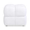 thumbnail image 2 of Jennifer Taylor Home Pixel 21" Oversized Square Tufted Pouf Ottoman, Almond White Chenille, 2 of 6