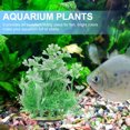 thumbnail image 2 of OULII 2Pcs Simple and Beautiful Simulated Water Plants for Aquarium 15X13CM, 2 of 7