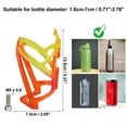 thumbnail image 4 of Unique Bargains 1 Set Universal Bike Water Bottle Cage Holder with Screws and Wrench for Bicycle Plastic Red Yellow, 4 of 7