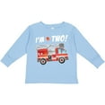 thumbnail image 3 of Inktastic I'm 2 Fire Truck 2nd Birthday Boys or Girls Long Sleeve Toddler T-Shirt, 3 of 5