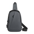thumbnail image 2 of Bolso bandolera cruzado para hombre y mujer | Bolso de pecho informal con múltiples bolsillos | Bolso de hombro compacto para viajes, trabajo, gimnasio y actividades al aire libre, 2 of 6