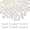 thumbnail image 1 of 1300Pcs Perla Media, Perlas Imitación Plásticas Planas de 6mm Cabochón para Manualidades DIY Ropa (Beige AB), 1 of 6