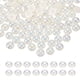 thumbnail image 1 of 1300Pcs Perla Media, Perlas Imitación Plásticas Planas de 6mm Cabochón para Manualidades DIY Ropa (Beige AB), 1 of 6