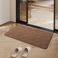 thumbnail image 6 of Bathroom Floor Mat, Foam Absorbent, Non-slip, Dry Foot Mat, Entry Door Mat, Toilet Doorway Mat, Versatile Indoor Outdoor Use, Waterproof Weather Resistant, Washable, Easy Care, 6 of 8