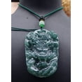 thumbnail image 6 of Certified Icy Green Pale Lavender Burma 100% Natural A Jade jadeite Pendant Dragon Coin Necklace 659478 TN, 6 of 9