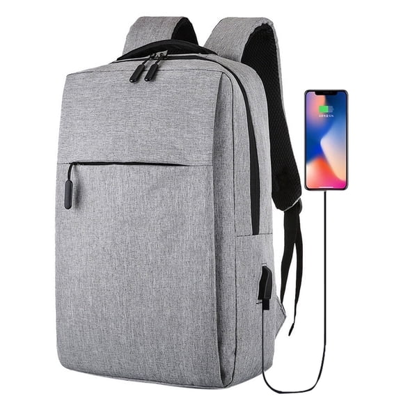 Kivdit School Backpack Bag for Boys, Lightweight Boys Backpack Bookbag for Kids Teens, Gray