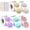 Glitter Color, variant on 2500 Pcs 2 Inch Circle Thermal Sticker Labels Self Adhesive Round Direct Thermal Labels Multipurpose Printer Stickers for DIY Logo Design, Qr Code, Name Tag