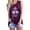 RD1, variant on Womens Tank Top Colorful Pineapple Print Crewneck Sleeveless Summer Clothes 2026 Purple L