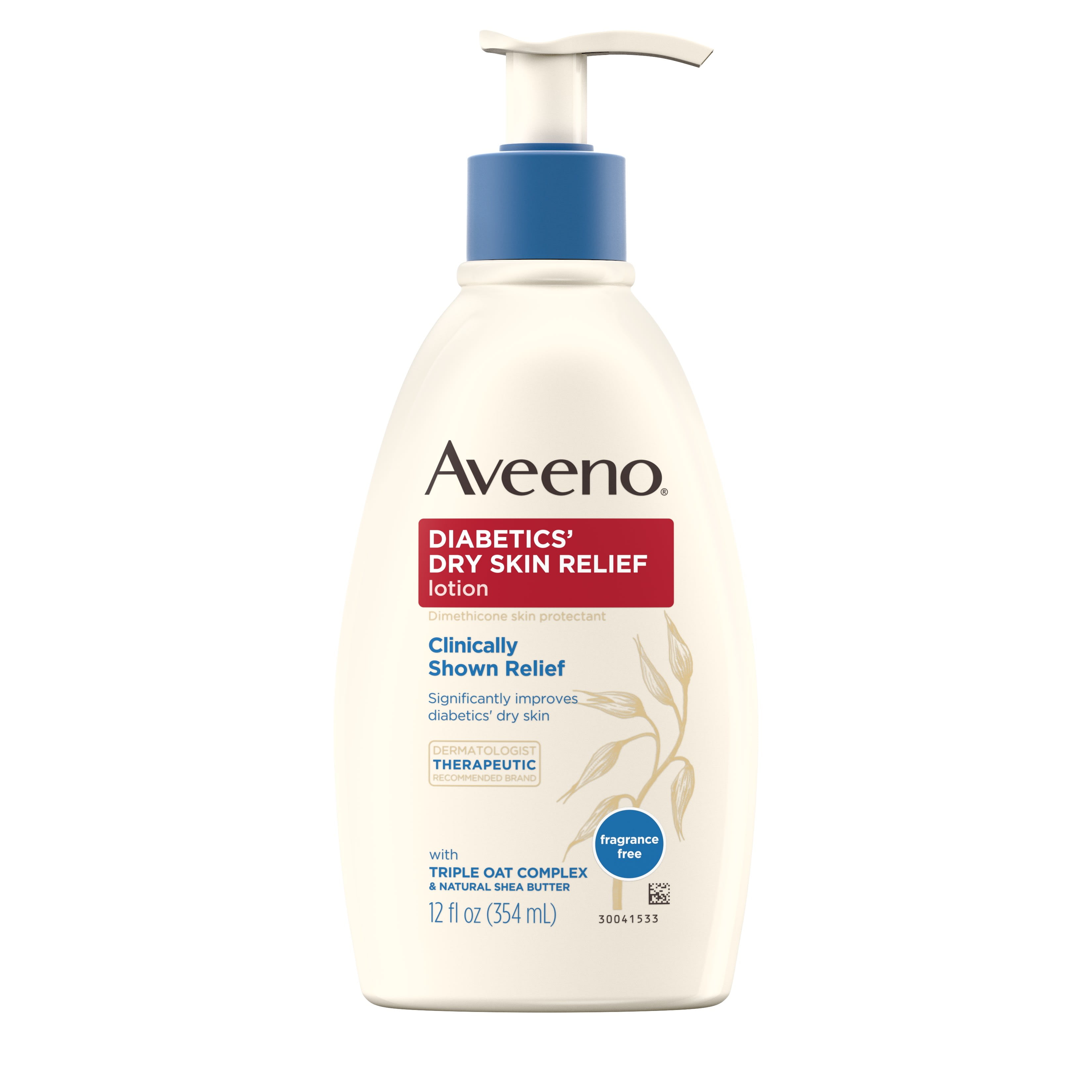 Aveeno Diabetics' Dry Skin Relief Lotion, Fragrance-Free, 12 fl. oz