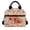 Strawberry Axolotl Print, variant on Pzuqiu Blue Butterfly Floral Insulated Lunch Tote Bag, Leakproof Thermal Reusable Lunch Box with Adjustable Strap, Large Capacity Sturdy Cooler Bag for Office School Picnic Travel