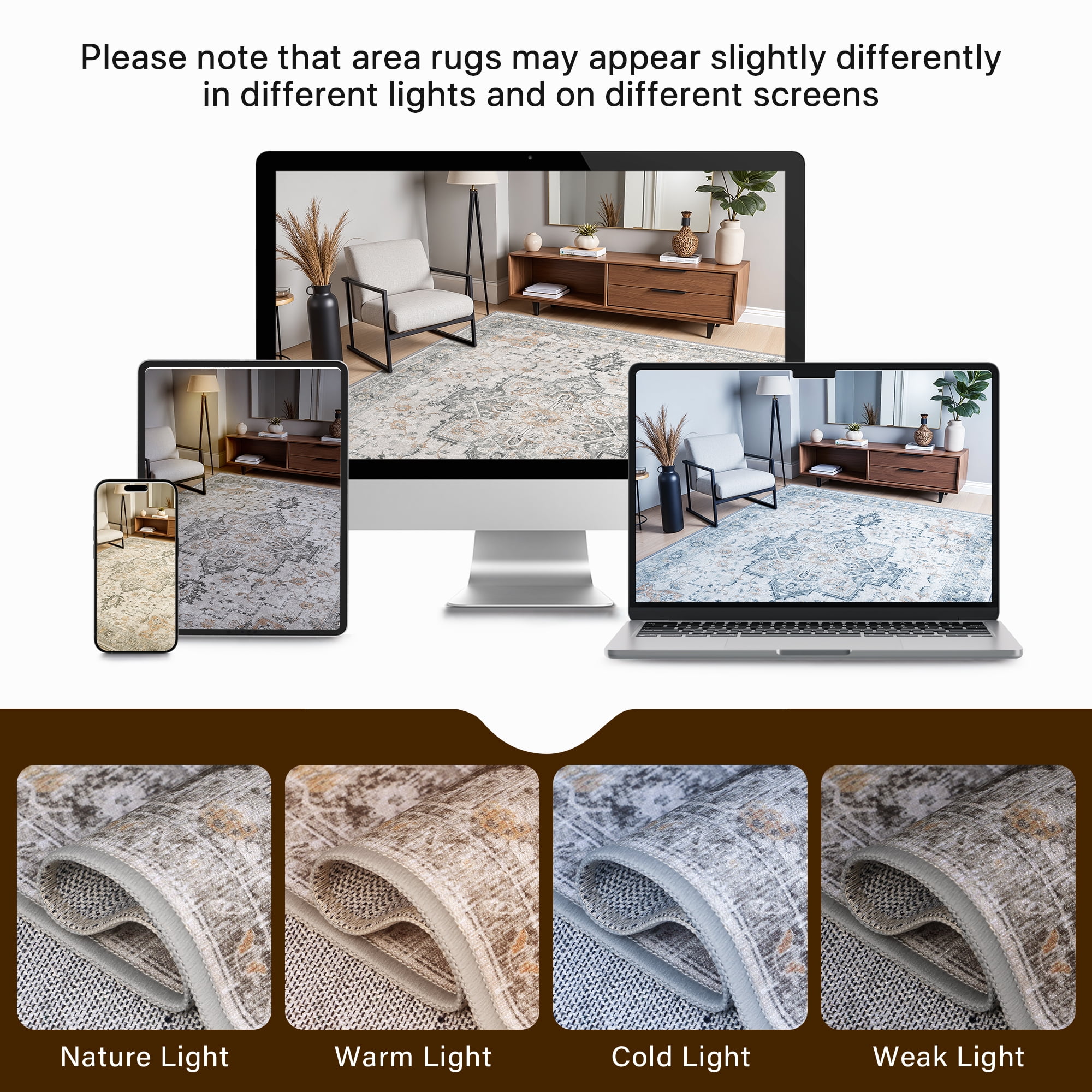 KUETH 36"X 48" Protective Flooring Office Chair Mat for Hardwood Floor and Tile Floor, Heavy Duty Desk Chair Mat for Carpets, Anti Slip Office Floor Mats for Rolling Chairs, Low Pile Under Desk Rug
