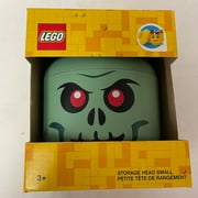 LEGO Small Stackable Storage Head, Green Skeleton