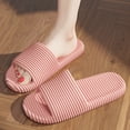 thumbnail image 2 of ibiyuan Slippers for Men Indoor Archies Slides Womens Lightweight Women Summer Shoes Non Open Toe Women's Walking Sandals with Support with Thick Cushioned Sole, 2 of 4
