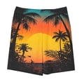 thumbnail image 4 of Odeerbi 5-14 Años Niños Niñas Pantalones Cortos de Estampado Tropical Hawaiano Pantalones de Baño En Seco Rápido Pantalones Cortos de Tabla de Playa, 4 of 4
