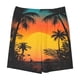 thumbnail image 4 of Odeerbi 5-14 Años Niños Niñas Pantalones Cortos de Estampado Tropical Hawaiano Pantalones de Baño En Seco Rápido Pantalones Cortos de Tabla de Playa, 4 of 4