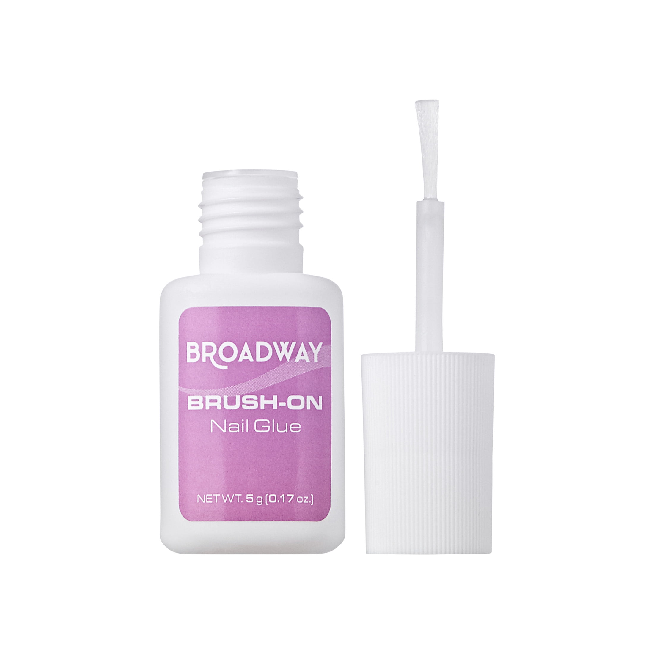 Broadway by Kiss Brush-on Nail Glue, Liquid Adhesive, Net Wt. 5g (0.17 oz.)