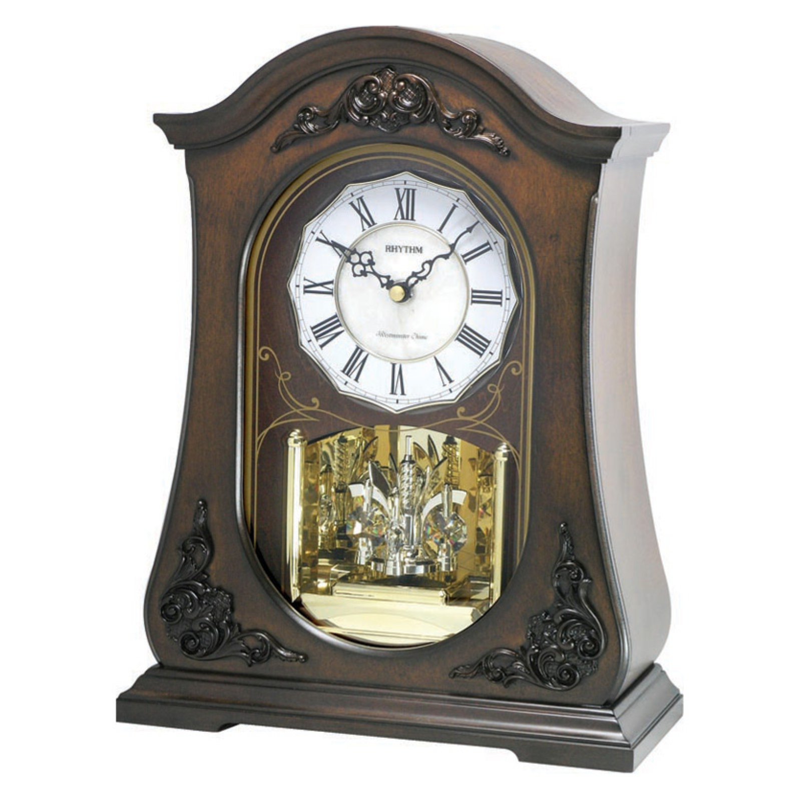 Rhythm USA WSM Chelsea Mantel Clock