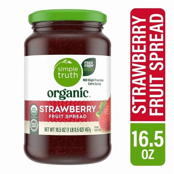 ST Organic Strawberry Fruit Spread 16.5 oz