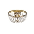thumbnail image 5 of Kylie 12 inch flush mount in brass, 5 of 9
