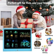 15 inch LCD Writing Tablet, Cimetech Large Screen Drawing Pad, Scribbler and Doodle Board for Kids, Educational Learning Travel Essentials Toys Gifts for 3-12 Year Old Girls Boys, Blue