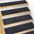 thumbnail image 1 of Alfombra antideslizante Stair Treads DK177, 20 x 76 cm, 15 unidades, color negro, 1 of 8