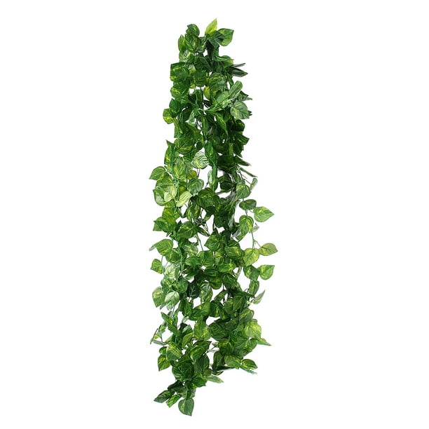 5 Strands Artificial Ivy Leaf Plants Vine Hanging Rattan Fake Foliage