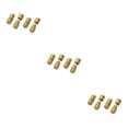 thumbnail image 4 of Guardurnaity 100 piezas, collar de cobre, hebillas de tornillo, conector, cierre de , fabricación de joyas, accesorios para encontrar joyas, oro Type1 NO1, 4 of 6
