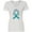 AA-White, variant on Inktastic Ovarian Cancer Awareness Ribbon Women's V-Neck T-Shirt