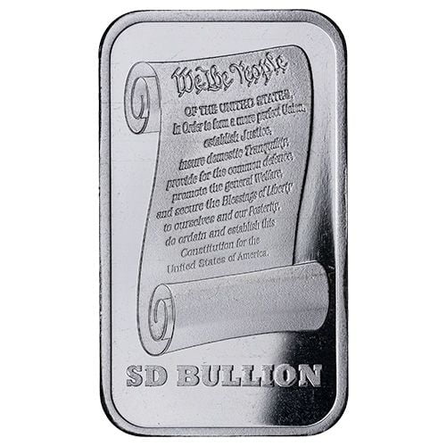 Private Mint 1 oz Silver Bullion Bar, Proclaim Liberty, .999 Fine