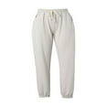 thumbnail image 1 of EIMELI Women‘s Loose Sweatpants Elastic Waist Drawstring Solid Jogger Pants, 1 of 6