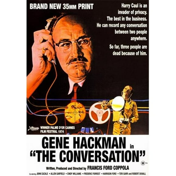 Pop Culture Graphics MOV299110 The Conversation Movie Poster, 11 x 17