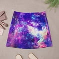thumbnail image 3 of Colorful Galaxy Skirt Spring Flaming Star Nebula Fashion Casual A-line Skirts Kawaii Mini, 3 of 7