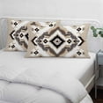 thumbnail image 4 of Black Brown Pillow Covers 16"x24", Boho Vintage Southwestern Ethnic Geometric Soft Brushed Microfiber Breathable Throw Pillow Covers, Pillowcase with Zipper for Couch Sofa Bedroom Living Room, 4 of 9